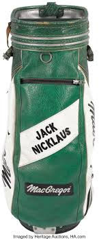 Explore 15 listings for nicklaus golf bag at best prices. 1970 S Jack Nicklaus Tournament Used Golf Bag Golf S Equivalent Of Lot 19579 Heritage Auctions