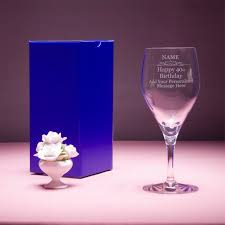 Then take measurement from the interior side of the portlight to the wall. Elegant Personalised 40th Birthday Wine Glass In Gift Box 41cl Giftsonline4u