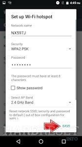 At the top you can change the routers log in default password to a password of your choice, click 'apply'. Portable Hotspot Zte Nubia N1 How To Hardreset Info