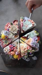 Flower Cake Cakedecorating Desserts Food Beautiful Cakes