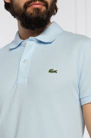 Polo Slim Fit Pique Lacoste Baby Blue Gomez Pl En
