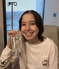 Today we want to honor Bella. Bella was diagnosed with osteosarcoma in  January of 2016 at the age of 12. It began with a lump