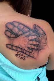 Ricky Borchert Grandma And Grandchild Grandchildren Tattoos Mother Tattoos Baby Tattoo Designs