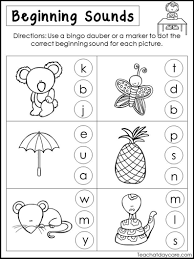 10 Printable Beginning Sounds Worksheets Preschool 1st Grade Etsy In 2020 Beginning Sounds Worksheets Beginning Sounds Worksheets