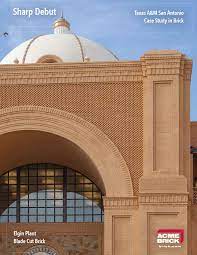 Displayed here are job ads that match your query. Acme Brick Case Study Central Academic Building Texas A M San Antonio Brick Com