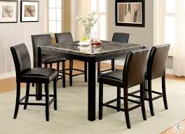 A counter height chair or bar stool will have a seat height of 18 to 24 inches. Gladstone I Gray Marble Top Counter Height Table From Furniture Of America Coleman Furniture