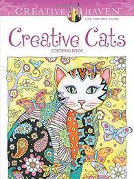 Explore 623989 free printable coloring pages for your kids and adults. Amazon Com Creative Haven Creative Cats Coloring Book Adult Coloring 9780486789644 Sarnat Marjorie Books