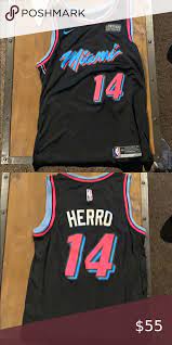 He played college basketball for the kentucky wildcats. Miami Heat Tyler Herro Jersey Black Miami Heat Tyler Herro Miami Vice Jersey Size Medium Nike Shirts Jerseys Miami Heat Black Nikes Miami