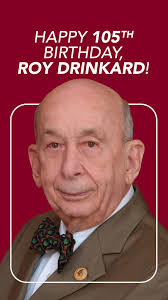 Happy 105th Birthday to Troy University Trustee Roy Drinkard! Mr. Drinkard  is the oldest living U.S. Marine and a proud veteran of World War II.  Widely regarded as one of Alabama's most