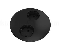 Now with usb double charger and available in over 200 ral colours on request. Bachmann Twist Steckdose 2fach Schwarz Drehbar Kuechenkonsum