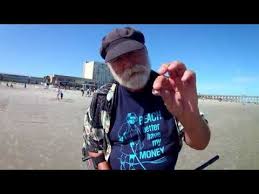 The city of myrtle beach has around 10 miles of shoreline to hunt. Metal Detecting Folly Beach Sc 23 April 2019 Youtube