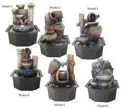 zimmerbrunnen mit pumpe 6 motive zur auswahl zimmerbrunnen brunnen tischbrunnen