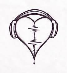 Music Tattoo Rita Mcadams Tatuaggi Con Disegni Di Cuore Disegni Musica Disegno Cuore