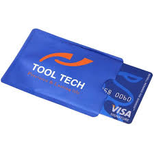 I figured i could use my credit card (which has an rfid chip, i can read it with my phone) to identify me in a project. Advertising Rfid Credit Card Protector Sleeves Travel Wallets Money Clips