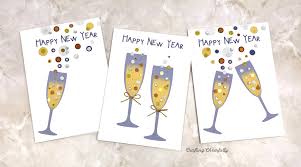 2 handmade easy greetings card for happy new year 2021 • how to make new year greeting cards #newyearcard. Free Printable Happy New Year Cards Crafting Cheerfully
