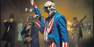 Election year is that charlie roan's blouse remains white throughout all the murder fests. The Purge Election Year Hauls 30 9 M Opening Gross In North America Clickthecity