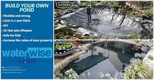 Every pond needs a liner to stop water from leaking out through the pond base. Water Wise Tanks Liners Home Facebook