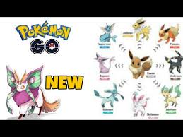 Eevee evolution is meant to be a random process in pokemon. Eevee Bug Type Evolution Pokemon Pokemon Go Eevee Evolution Names Eevee Dragon Type Evolution Youtube