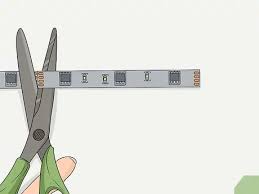 How to diy led light strip for vanity mirror. How To Cut Led Strip Lights With Pictures Wikihow