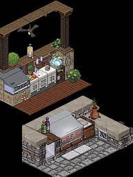 Patio Habbo Decor Fantasy Art Landscapes Minecraft Room Hotel Exterior