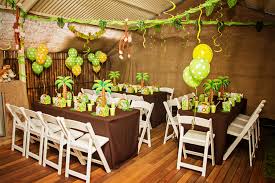 For a monkey baby shower, decorations can be limitless with the right kind of inspiration. Monkey Theme Party Decorations Novocom Top