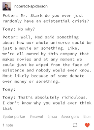 Peter Parker And Tony Stark Marvel Memes Avengers Memes Marvel