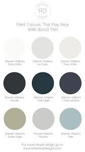 Paint Colours That Go With Natural Wood Trim Natural Wood Trim Painting Wood Trim Wood Trim