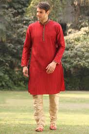 Maroon Bright Festive Kurta