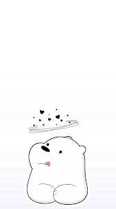 We Bare Bears Ice Bear Iphone Wallpaper Webearbear Seni Buku Kartu Lucu Ilustrasi Karakter