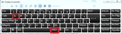 Como hacer el arroba en un portatil. Simbolo De Arroba Como Poner Con El Teclado