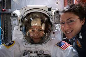 Sergei savostyanov\tass via getty images. Watch Nasa Astronauts Christina Koch Jessica Meir Talk About All Female Spacewalk