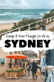 Cheap Free Things To Do In Sydney Sydney Travel Australia Vacation Visit Sydney