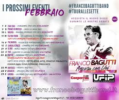 Calendario concerti, eventi, la performing arts. Tour 2020 Alle Sette Franco Franco Bagutti Band Facebook