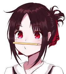 Kaguya Sama Love Is War Drew Kaguya With A Pencil On Her Lip Anime In 2020 Kawaii Anime Anime Anime Wallpaper