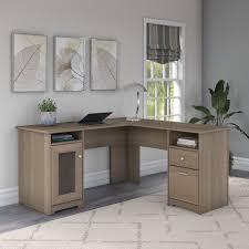 What is the standard size of an l shaped desk? Gray L Shaped Desks You Ll Love In 2021 Wayfair