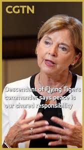 Nell Chennault Calloway, granddaughter of U.S. General Claire Lee  Chennault, who led the wartime Flying Tigers pilots against Japanese  invaders in China during World War Two, was invited to attend ...