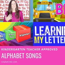 An abc phonics and alphabet learning video for children, preschool, and toddlers!get your copy of our book david martin's abc: Simply Kinder These Fun Alphabet Song Videos Will Get Your Students Engaged And Learning We Ve Compiled A Complete List Of Teacher Approved Songs For You To Easily Use In Your Lessons Https Www Simplykinder Com Teacher Approved Alphabet Songs