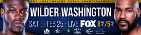 El campeón WBC pesado Wilder en su quinta defensa ante Washington