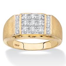 I also joined fingerhut with the intention of potentially growing my credit score because i read a lot today i figured i would share with you guys my experience of using fingerhut for 6 years within a. Fingerhut Palmbeach Jewelry 10k Gold Men S 1 2 Ct Tw Diamond Brushed Rectangle Grid Ring