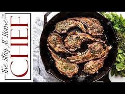 Garlic Herb Lamb Chops Are Easy To Make And Taste Like They Came From A High End Restaurant You Ll Impress Everyone Lamb Chops Lamb Recipes Stay At Home Chef
