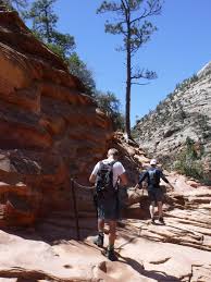 People have died on this trail, as the signs warn. Angels Landing Trail Closing For Trail Repairs Zion National Park U S National Park Service