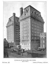 Image Result For Belvedere Hotel Baltimore Architecture Old Historic Hotels Scale Model Architecture