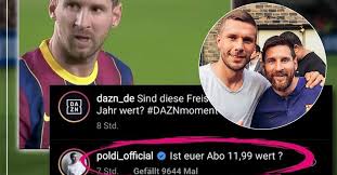 7 years ago we both said yes to each other, you're my beautiful wife and more importantly, the best… Lukas Podolski Defends Leo Messi S Honour After Streaming Platform Dazn Hits Out At Leo