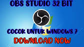 Droidcam obs is a software used to make android smartphones as webcam in obs studio windows desktop version. How To Download And Install Obs Studio On 32 Bit Pc In Windows 7 Youtube