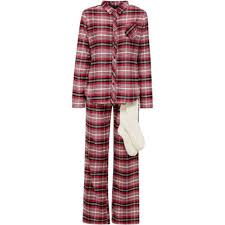 Esprit Damen Flanell Pyjama Mit Kuschelsocken Von Galeria Karstadt Kaufhof Ansehen
