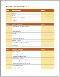 Daily Weekly Monthly House Cleaning Checklist Word