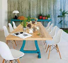 Funky chairs at zurleys offer a distinctive seat styling bringing desirability to your home. Combining Country Dining Tables With Modern Chairs Is Trendy