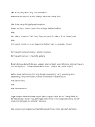 Arti kata horas horas adalah salam khas batak. Learning Batak Languange