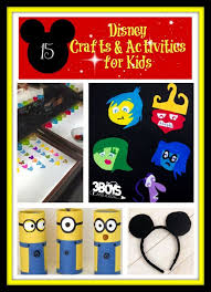 15 Disney Crafts And Activities For Kids Disney Crafts For Kids Disney Crafts Preschool Art Activities
