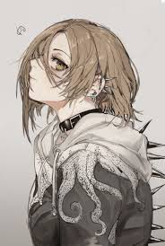 Safebooru 1girl Bangs Black Collar Black Hoodie Brown Eyes Brown Hair Chains Closed Mouth Collar Commentary Request Drawstr Anime Images Anime Manga Pictures The collar does not have a rare variant. 1girl bangs black collar black hoodie